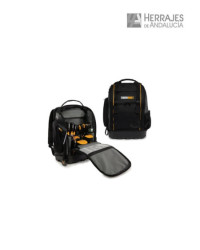 ToughBuilt - Bolsa de herramientas y mochila, se adapta a portátiles de 13  a 17 pulgadas, solapa frontal grande que proporciona un fácil acceso a