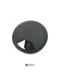 Tapon pasacables diametro 60mm color negro